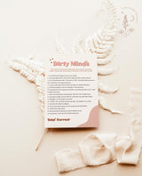 Dirty Minds Bachelorette Game | Dirty Bachelorette Party Game