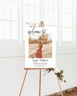 Graduation Party Welcome Sign | Minimalist Graduation Party Welcome Sign