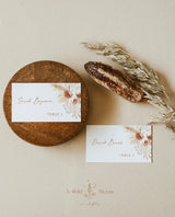 Modern Place Card Template | Minimalist Place Cards