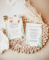 Desert Bachelorette Party | Scottsdale Before the Veil Bachelorette Party Invite