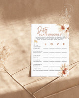 Bachelorette Party Game | Dirty Scattergories Bachelorette Game 