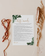 Dirty Minds Bachelorette Game | Dirty Bachelorette Party Game