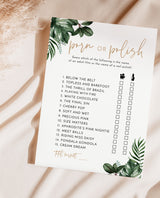 Porn Or Polish Bachelorette Game | Tropical Bachelorette Party