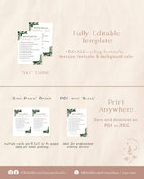 Bachelorette Scavenger Hunt Game | Tropical Bachelorette Party
