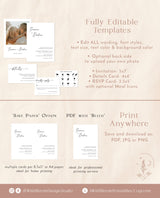 Minimalist Wedding Invitation Suite | Minimalist Wedding Invite