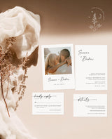 Minimalist Wedding Invitation Suite | Minimalist Wedding Invite