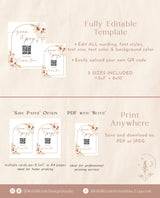 QR Code Sign | Boho Scan to Pay Business Sign