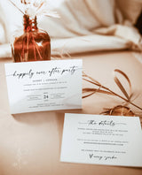 Happily Ever After Party Invite | Reception Party Invitation