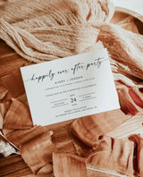 Happily Ever After Party Invite | Reception Party Invitation