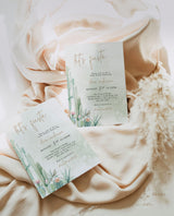 Fiesta Baby Shower Invitation | Desert Baby Shower Invite