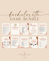 Retro Bachelorette Party Game Bundle | Dirty Bachelorette Party Game