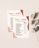 Porn Or Polish Bachelorette Game | Retro Bachelorette Party