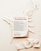 Retro Bachelorette Trivia Game | Bachelorette Party Game