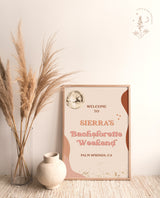 Retro Bachelorette Welcome Poster | 70s Bachelorette Party