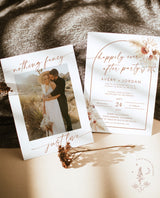 Photo Wedding Announcement | Photo Elopement Announcement