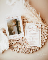 Photo Wedding Announcement | Photo Elopement Announcement