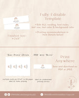 Baby Shower Water Bottle Label | Rainbow Baby Shower