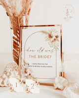How Old Was the Bride Game | Guess the Bride's Age
