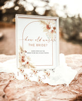 How Old Was the Bride Game | Guess the Bride's Age