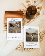 Will You Be My Bridesmaid | Bridesmaid Photo Card