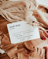 Boho Wedding Invitation Template | Terracotta Wedding Invite | Pampas Grass | Wedding | Desert Wedding Invite | Rust Wedding Invite A4