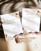 Mountain Bachelorette Party Invite | Scottsdale Bachelorette Party