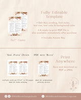 Wedding Traditions Bridal Shower Game | Bridal Shower Game Printable