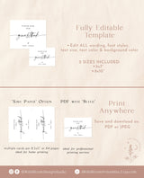 Please Sign Our Guestbook Sign | Minimalist Wedding Guestbook