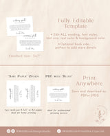 Minimalist Wedding Downsize Announcement Card | Covid Wedding Update