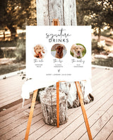 Dog Signature Drink Sign | Pet Signature Cocktail Sign