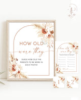 How Old Were The Parents-To-Be Game | Guess How Old Game