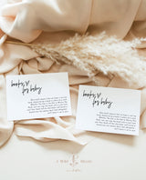 Minimalist Baby Shower Invite | Gender Neutral Baby Shower Bundle