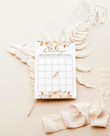 Bridal Bingo Game | Fall Bridal Shower Game