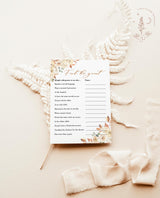 Find the Guest Shower Game | Fall Bridal Shower Game