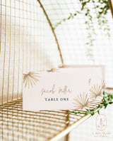 Boho Wedding Place Cards | Minimalist Wedding Place Cards