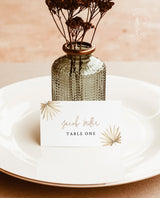 Boho Wedding Place Cards | Minimalist Wedding Place Cards