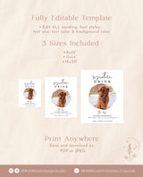 Dog Signature Drink Sign | Pet Signature Cocktail Sign