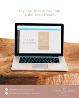 Beige Wedding Favor Tag Template | Boho Wedding Favor Tag