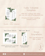 Wedding Welcome Letter & Itinerary | Tropical Wedding