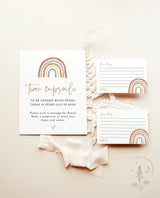 Rainbow Time Capsule Sign | Rainbow Baby Shower