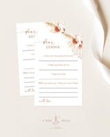 Boho Time Capsule | Pampas Grass Baby Shower