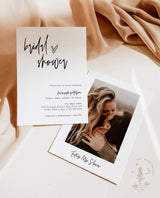 Minimalist Bridal Shower Invitation | Boho Bridal Shower Invite