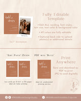 Burnt Orange Bridal Shower Invite | Fall Bridal Shower