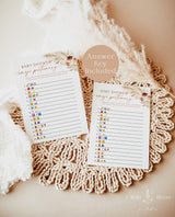 Emoji Picture Game | Baby Shower Emoji Picture Game | Pampas Grass Baby Shower Game | Girl Baby Shower Game | Boho Baby Shower Game A4