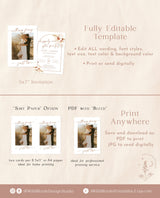 Photo Wedding Announcement | Photo Elopement Announcement