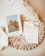 Photo Wedding Announcement | Photo Elopement Announcement