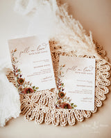 Fall Baby Shower Invitation Template | A Little Pumpkin is on the Way