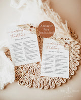 Wedding Traditions Game | Bridal Shower Trivia Game