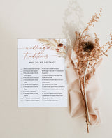 Wedding Traditions Game | Bridal Shower Trivia Game