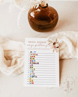 Emoji Picture Game | Bridal Shower Emoji Picture Game | Pampas Grass Bridal Shower Game | Boho Bridal Shower Game | Boho Bridal | A4